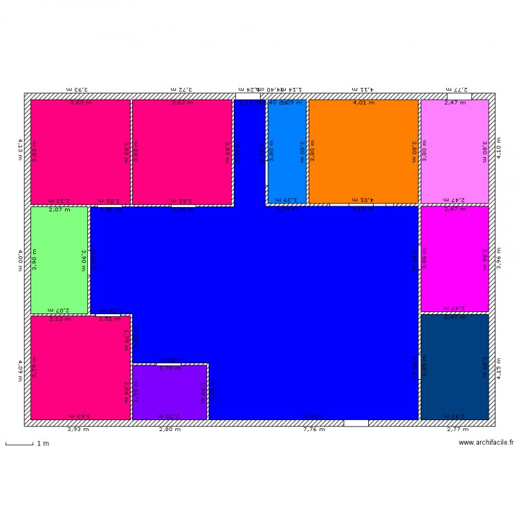 roussel. Plan de 0 pièce et 0 m2