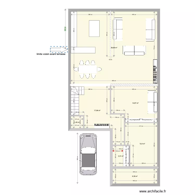 rdc deneuville. Plan de 