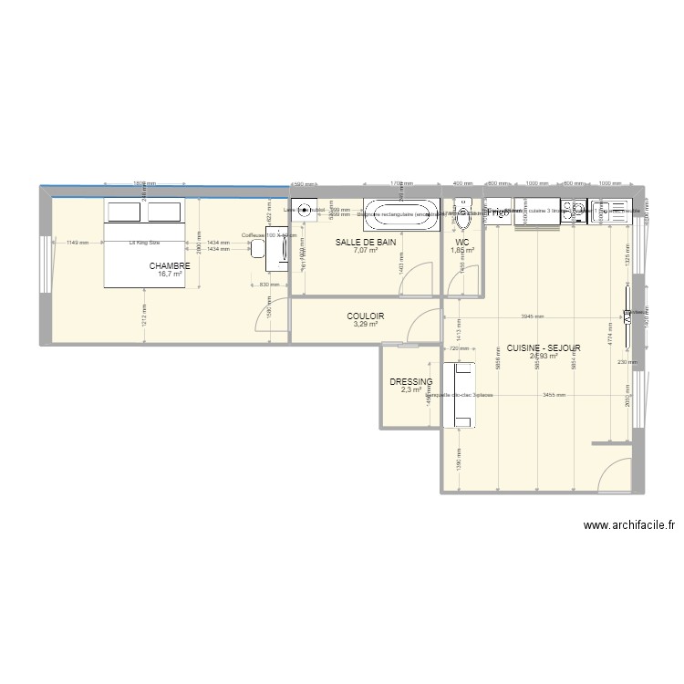 RENOVATION SAINT VALLIER PLAN FINAL. Plan de 0 pièce et 0 m2