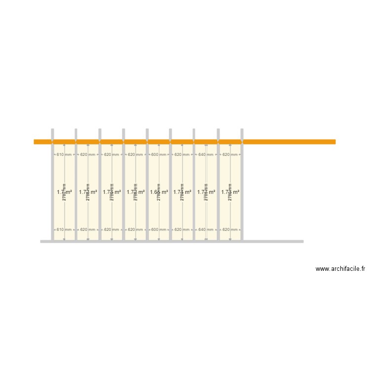 toit pergola. Plan de 0 pièce et 0 m2