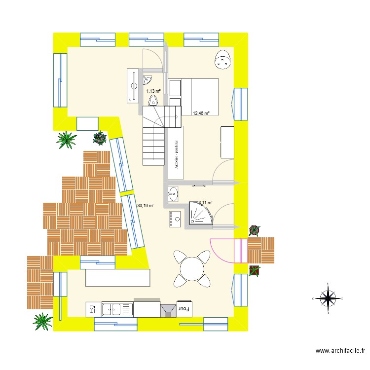 RDC22660. Plan de 0 pièce et 0 m2