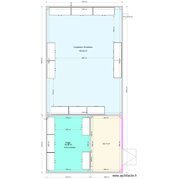 Ext Cong&eacute;l MAX 2. Plan de 