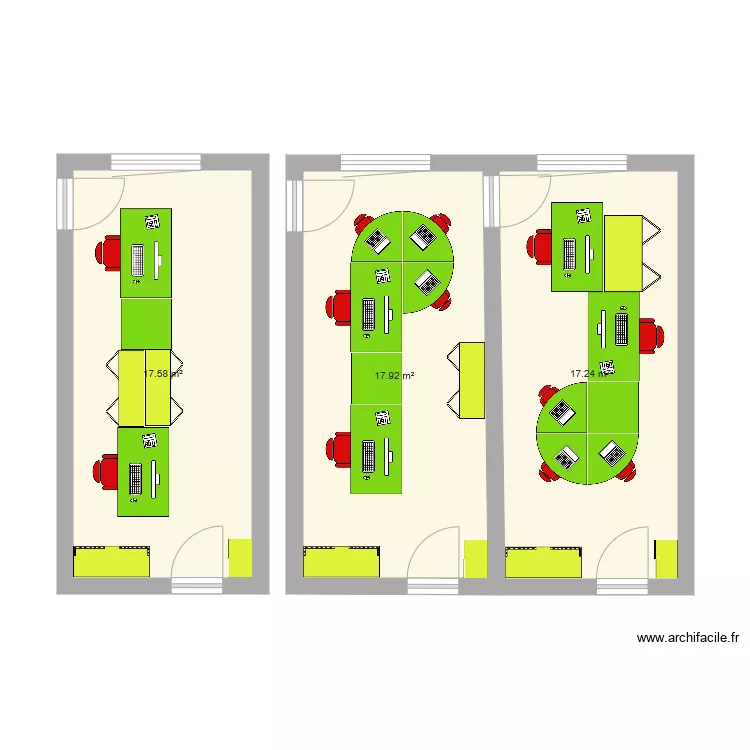 BUREAU 2. Plan de 