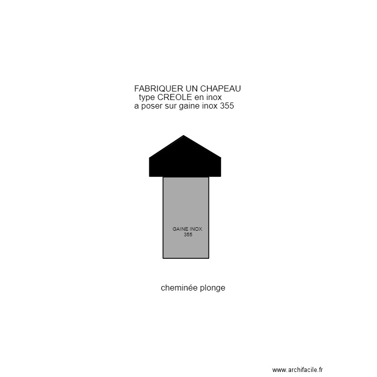 LE JARDIN cheminée. Plan de 0 pièce et 0 m2