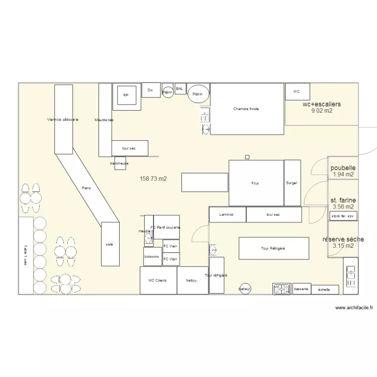 Le chateau. Plan de Le chateau. Plan de