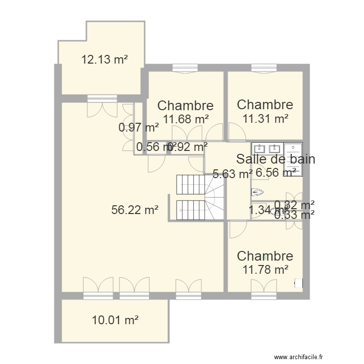 venelles 1975 vierge initial. Plan de 0 pièce et 0 m2