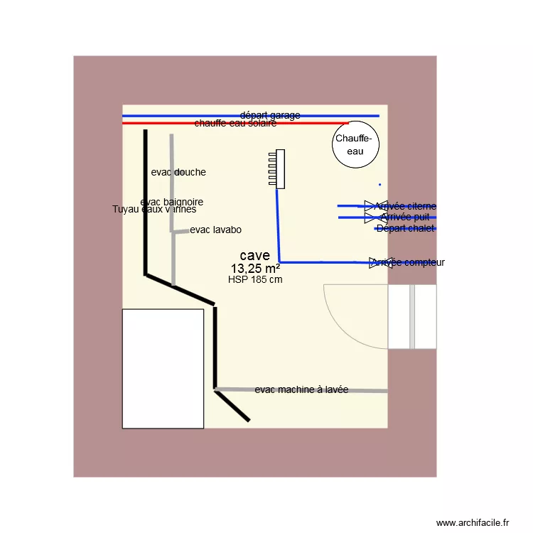 cave plan hydraulique. Plan de cave plan hydraulique. Plan de