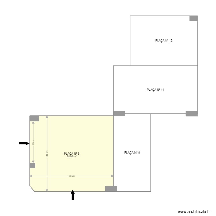 SOLDEU ED FLORS DE NEU PLA&Ccedil;A 8 S1. Plan de 0 pièce et 0 m2
