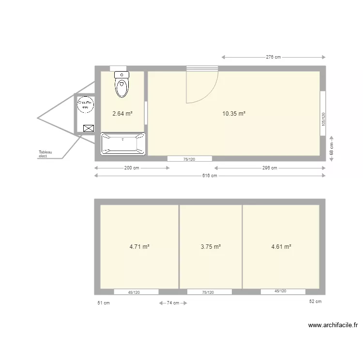 CLEMANTINE . Plan de 