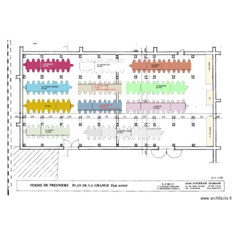 PLAN INES & ARTHUR / JUILLET . Plan de 0 pièce et 0 m2