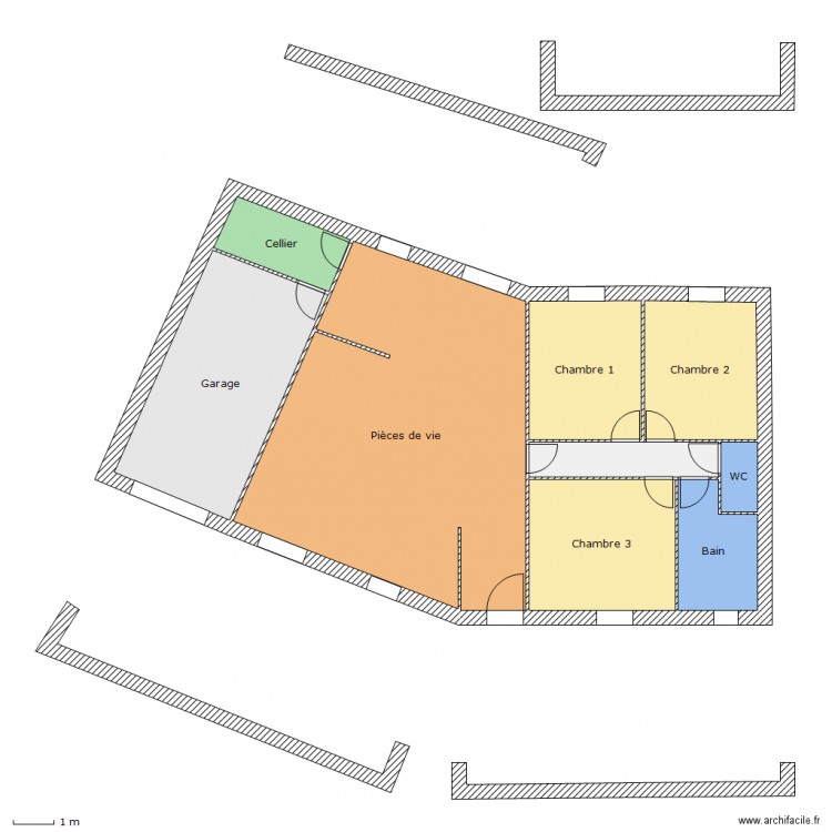 victoria. Plan de 0 pièce et 0 m2