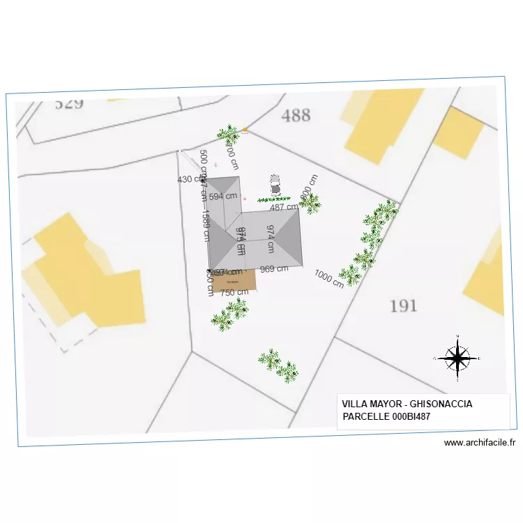 PLAN DE MASSE MAYOR. Plan de PLAN DE MASSE MAYOR. Plan de