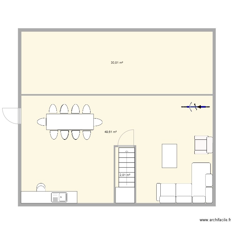 etage hangar v5. Plan de 0 pièce et 0 m2