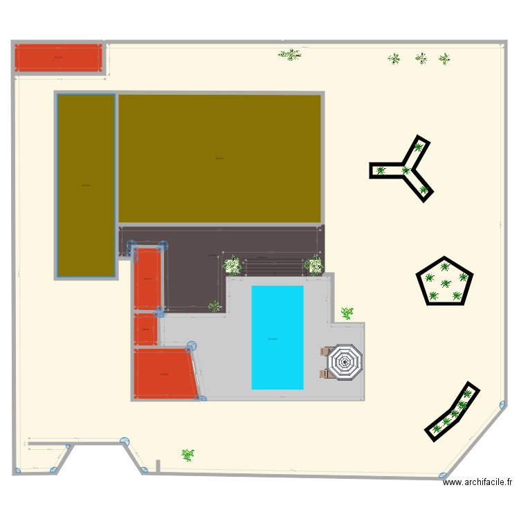 plan pour piscine. Plan de 0 pièce et 0 m2