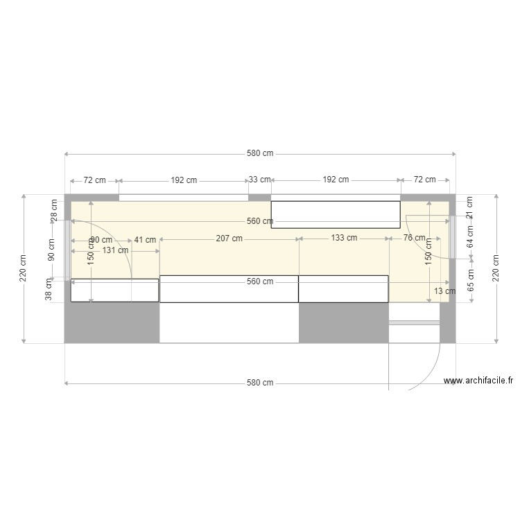 ABRIS SLS BALCON meuble. Plan de 0 pièce et 0 m2