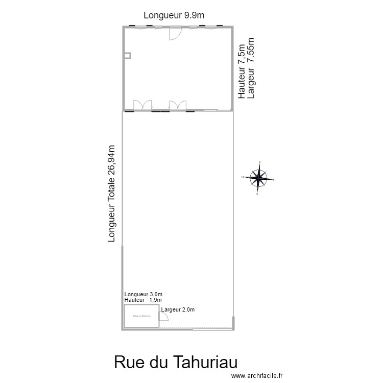 Plan Masse DP2 Avant. Plan de 0 pièce et 0 m2