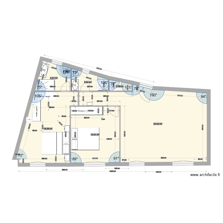plan antibes 3 FINAL. Plan de 0 pièce et 0 m2