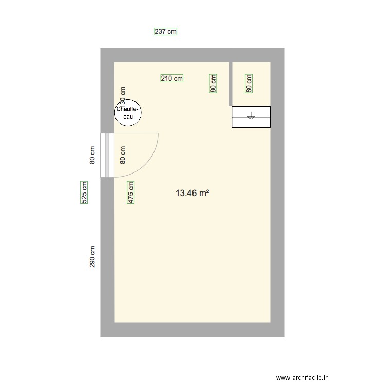 cuisine régisseur. Plan de 0 pièce et 0 m2