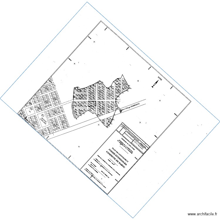 PLAN CADASTRAL 1. Plan de 0 pièce et 0 m2