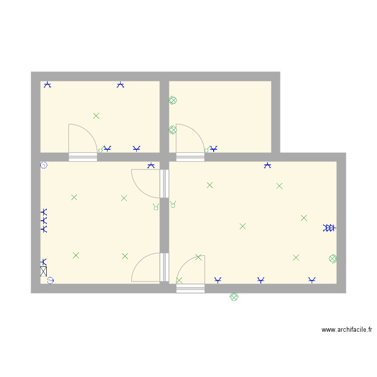 Sombreffe Commerce. Plan de 0 pièce et 0 m2