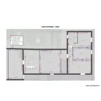 Plan &eacute;lectrique R+1 Brossard