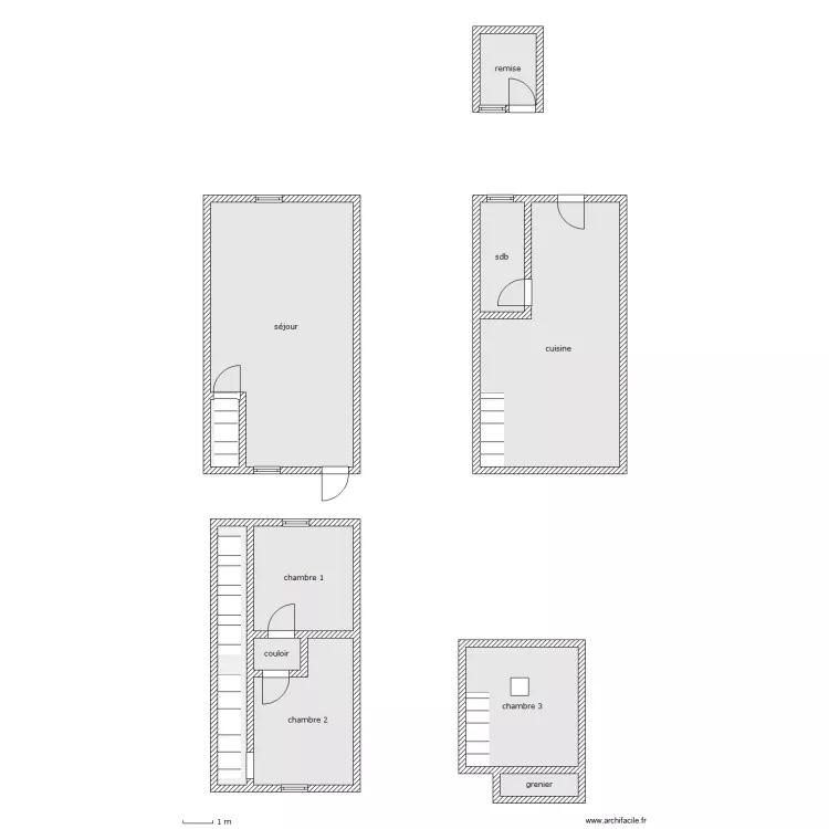 zaffagni rdc. Plan de 