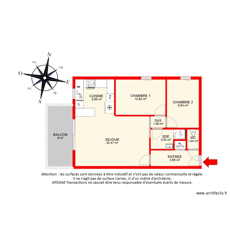 BI 7516 . Plan de 0 pièce et 0 m2