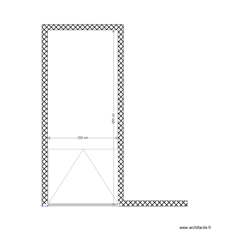 Parking GOURAN place C34. Plan de 