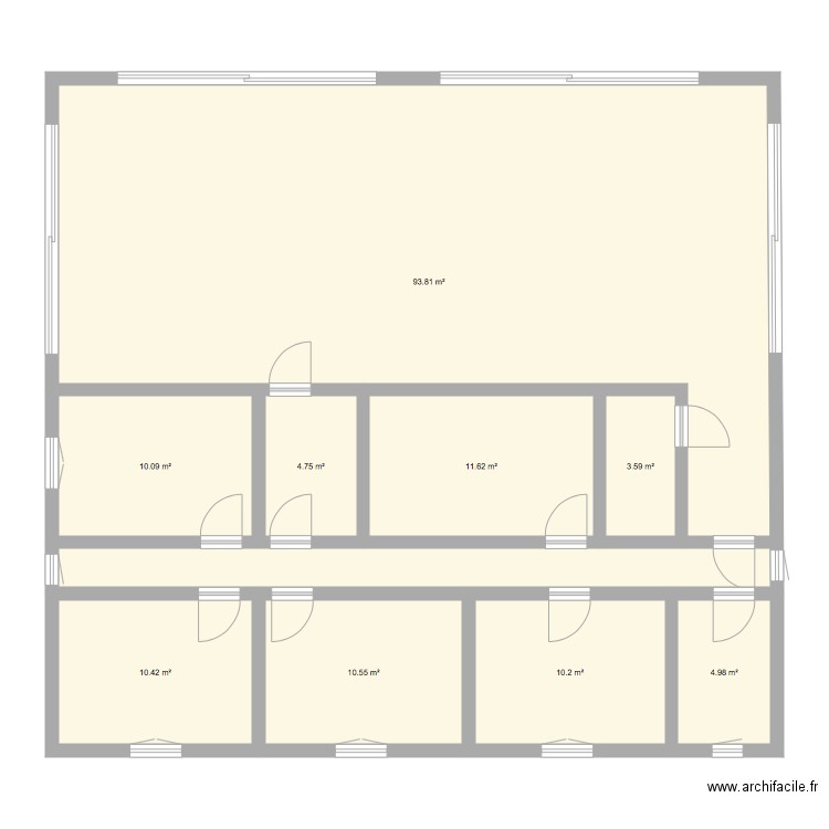 1 jod. Plan de 0 pièce et 0 m2