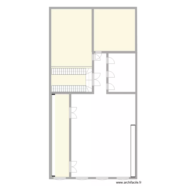 APPARTEMENT GIRARD. Plan de 