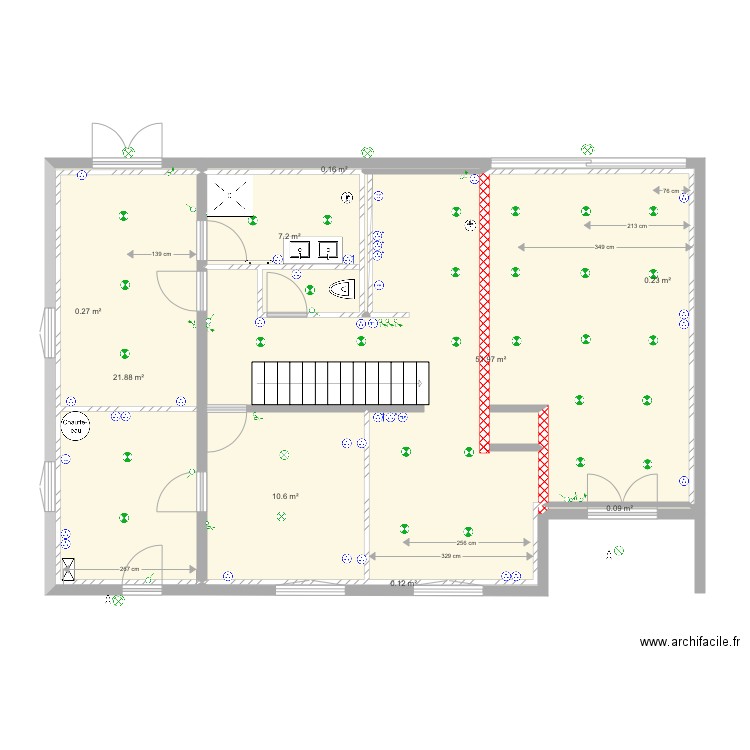 St Brevin house etage 1 Cloisson May 5 2018. Plan de 0 pièce et 0 m2