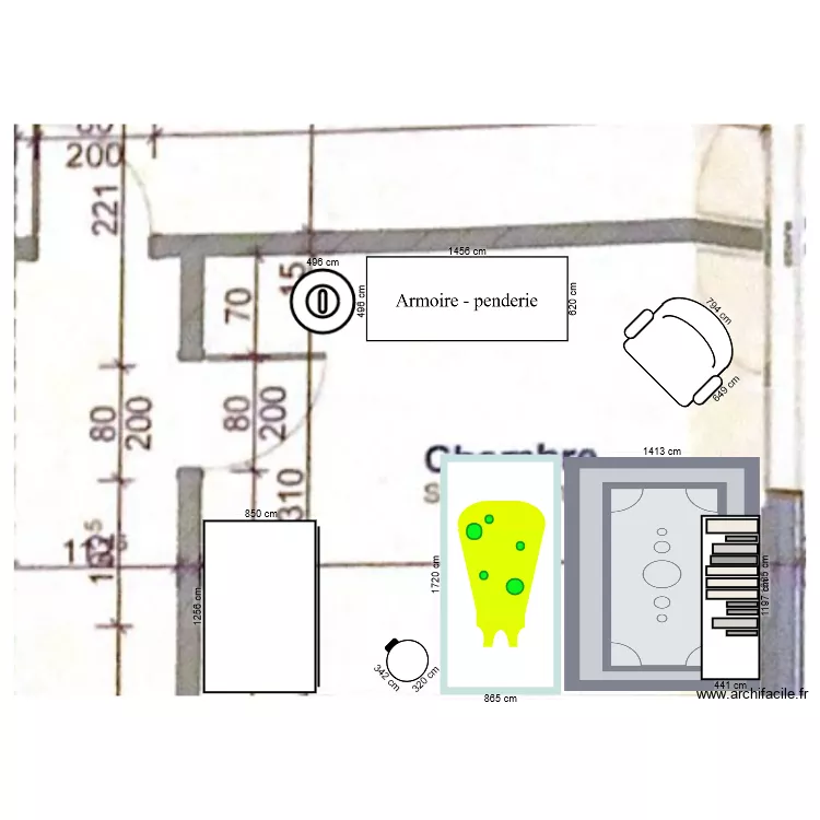 Chambre bébé 1. Plan de Chambre bébé 1. Plan de