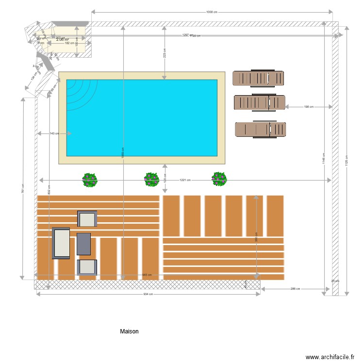 Extérieur Montplaisir. Plan de 0 pièce et 0 m2