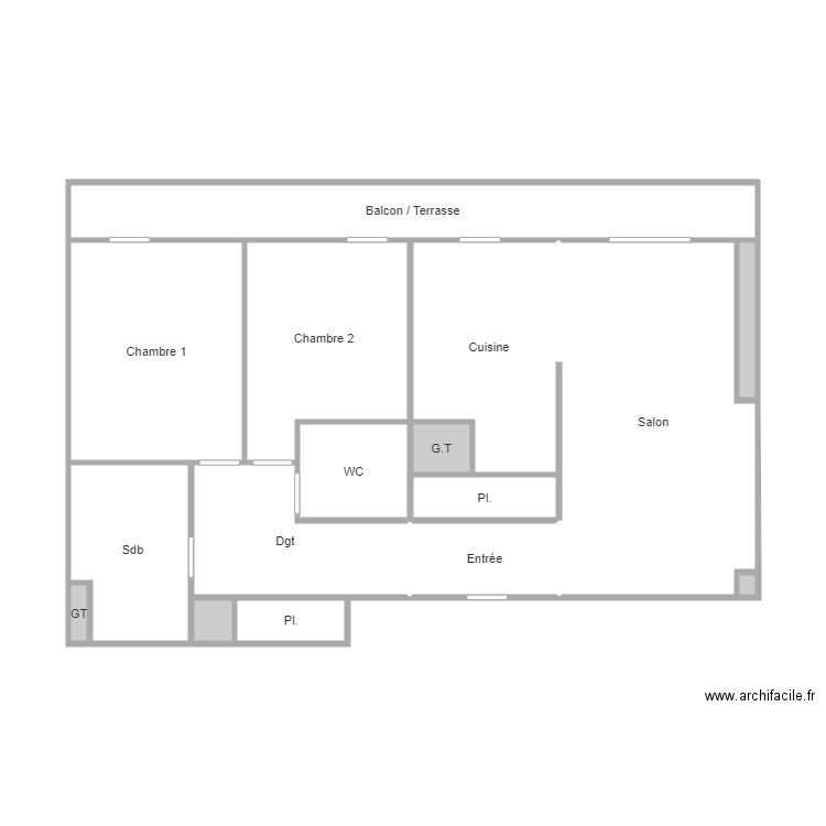 jouan. Plan de 0 pièce et 0 m2