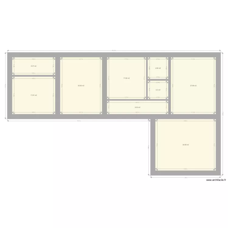 LODEVE ETAGE 1. Plan de 