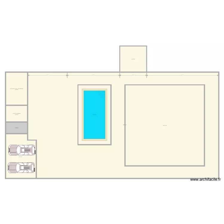 Plan de masse v1. Plan de 