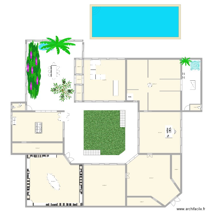 main level . Plan de 0 pièce et 0 m2