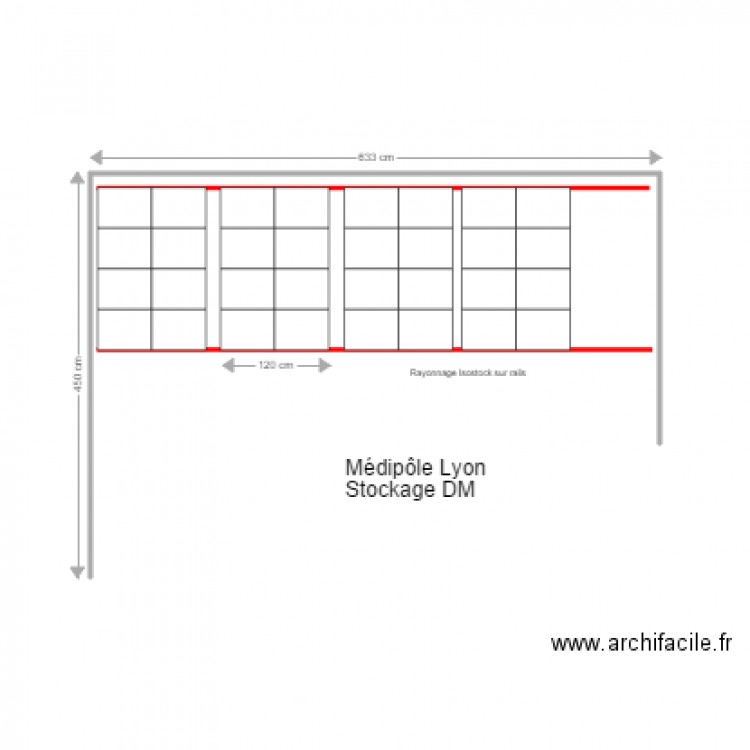 Médipôle Lyon Isostock. Plan de 0 pièce et 0 m2