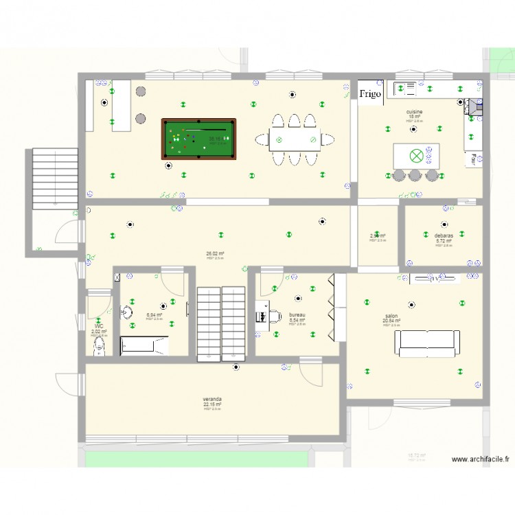 maison complete sur dimension. Plan de 0 pièce et 0 m2