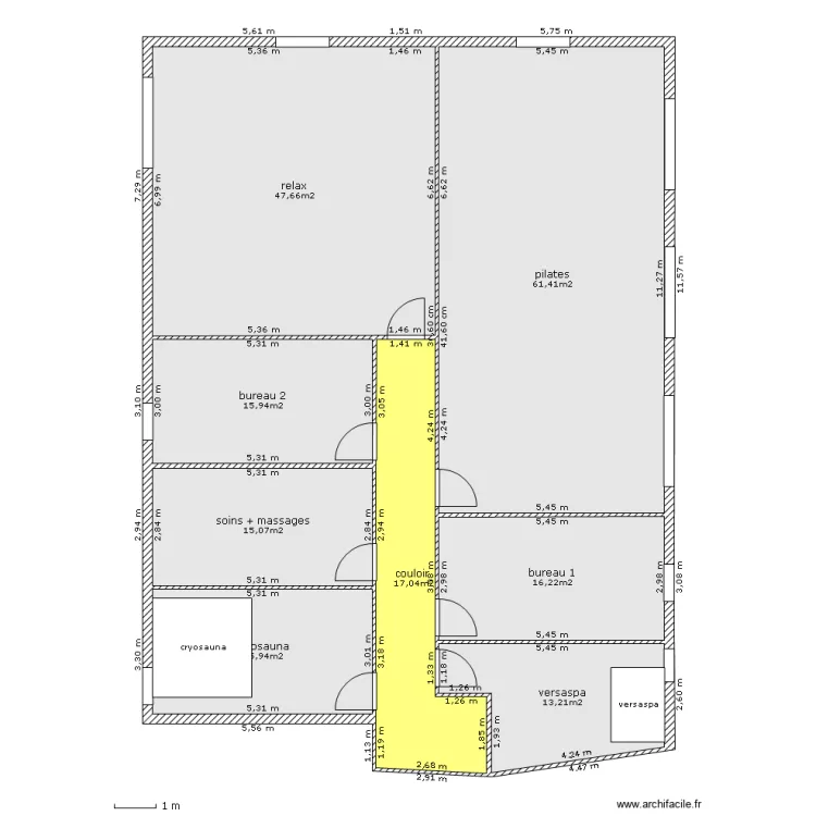 spa bois EST sans cardio . Plan de 