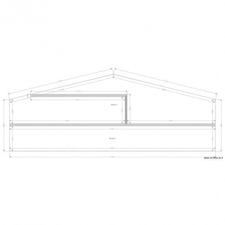 coupe Chevrier. Plan de 0 pièce et 0 m2