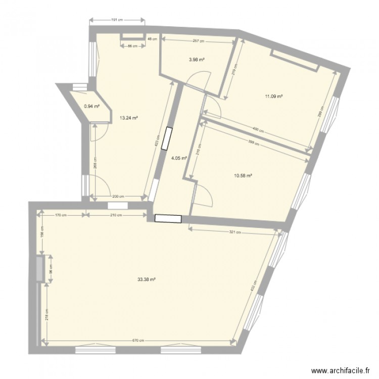 29 bouchardon. Plan de 0 pièce et 0 m2