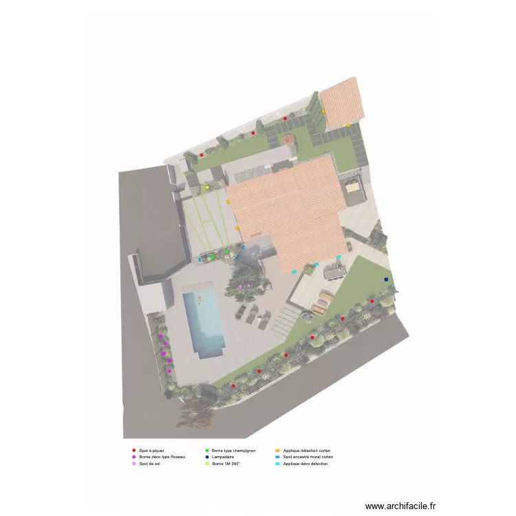 Muller Jardins Creations. Plan de Muller Jardins Creations. Plan de