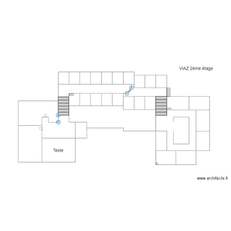 Plan Viaz rdc. Plan de 0 pièce et 0 m2