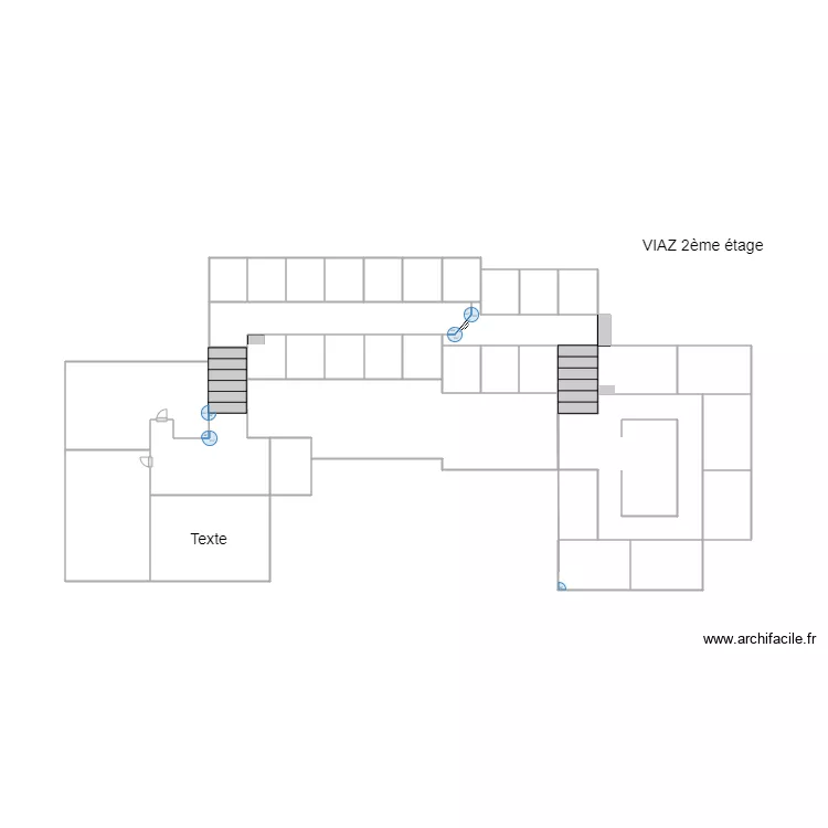 Plan Viaz rdc. Plan de 