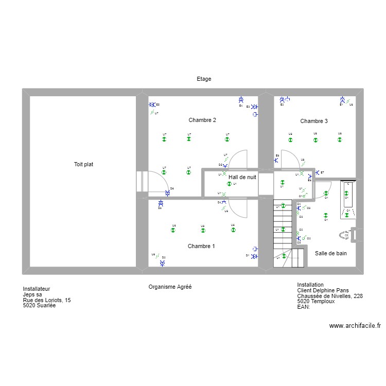 Delphine 228. Plan de 0 pièce et 0 m2
