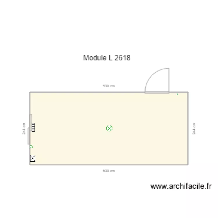 Module L 2618. Plan de 