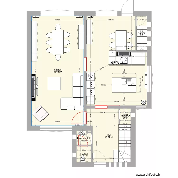 Maison R&eacute;sistance V10. Plan de 