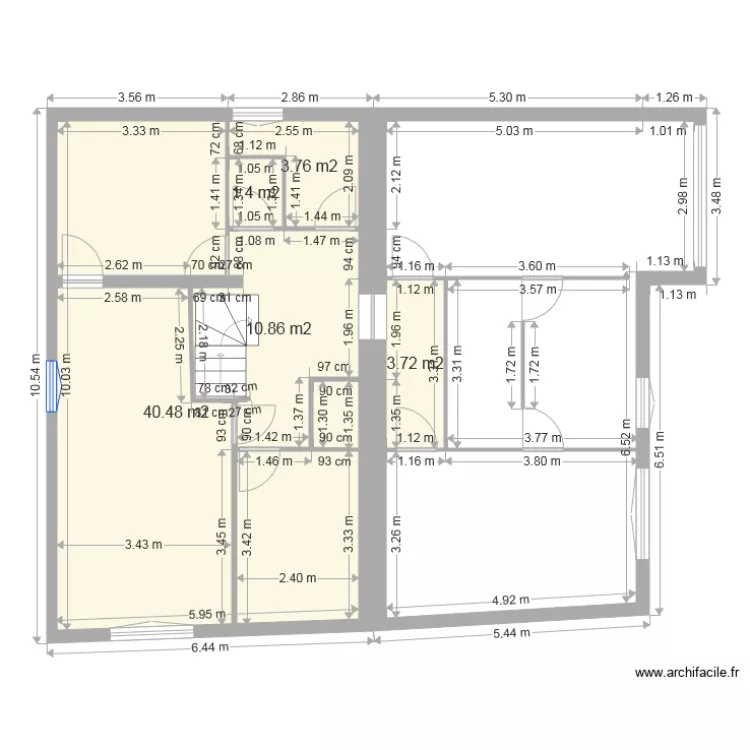 maison haut 2. Plan de 