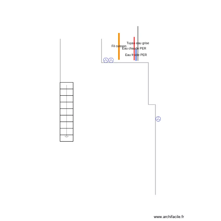 cuisine. Plan de 